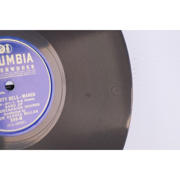 H.M. Grenadier Guards - Anchors Aweigh/Liberty Bell 1939 10" 78rpm Record 366-M - Picture 14 of 16